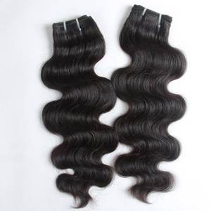 Extensions de cheveux humains ondulés, style Remy, noir doux, ondulations naturelles, style 1 - Product Image 1