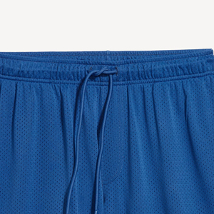 Shorts de basket-ball personnalisés en mesh brodés pour hommes, marque Athletic Works, logo personnalisé, vêtements de sport en polyester, longueur courte - Product Image 6