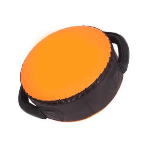 Pads de frappe ronds personnalisés de haute qualité pour la boxe, les arts martiaux et le kick, boucliers de frappe en cuir durable, bouclier de kick circulaire - Product Image 5