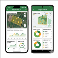 Aplicación RoyalCraft Enterprise para la Detección de Enfermedades en Cultivos, Salud Vegetal y Agricultura para IOS/Android/Linux/Mac (Stock)