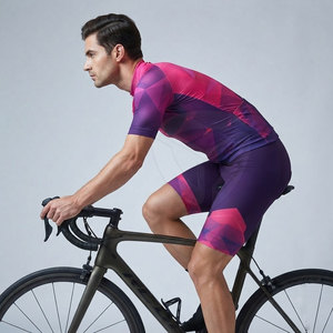 Uniforme de Ciclismo Profesional para Hombre, Jersey Personalizado con Culotte Acolchado de Gel para Ciclismo de Larga Distancia en Carretera - Product Image 6