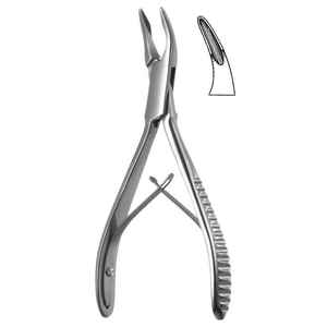 Instruments orthopédiques, Rongeurs à os à double (simple) action, Ciseaux chirurgicaux en acier inoxydable, Instrument de chirurgie CE Narham Enterprises - Product Image 3