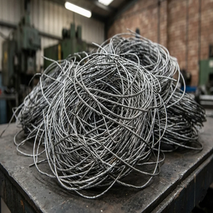 High-Quality Chopped Steel Wire <b>Scrap</b> from Recycled Tire | Industrial Grade Steel Wire Pieces for <b>Metal</b> Recycling | Bulk Supply - Product Image 6