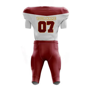 Uniforme de football américain personnalisé sublimé respirant 100% polyester, personnalisation de la marque, design personnalisé, emballage personnalisé - Product Image 2