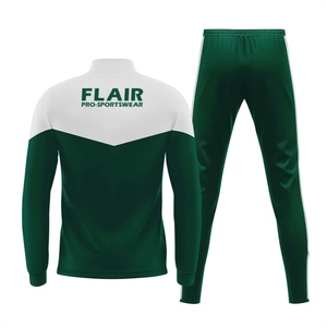 Men's Retro High Quality Soccer Jersey Track Suit Winter Sports <b>Set</b> with Customizable Name and Logo Printing - Product Image 6