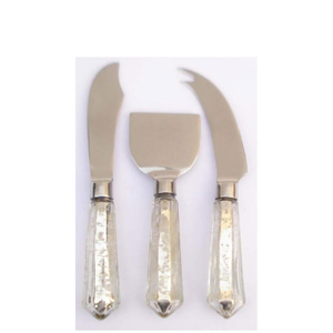 Premium Mother Of Pearl Cheese Knife Set Stainless Steel MOP Handle Charcuterie <b>Board</b> <b>Tools</b> Handcrafted Tableware Wholesale - Product Image 6