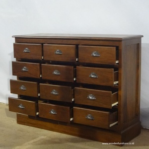 Tủ Gỗ Tối Giản Bằng Gỗ Tếch Của Ngăn Kéo Đồ Nội Thất Phòng Ngủ Hiện Đại - Product Image 4