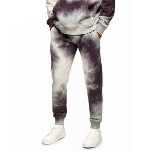 Ensemble de survêtement tie-dye personnalisé : sweat à capuche et pantalon de jogging assortis, tenue de sport décontractée deux pièces style streetwear - Product Image 2