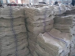 Sac en cuir pliable avec logo personnalisé, fermeture rapide à cordon, pour café et cacao, stock en vrac d'usine, 50 kg, 100 kg - Product Image 6