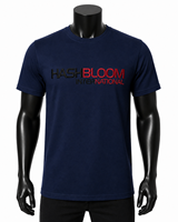 T-shirt en coton tricoté brodé uni surdimensionné de qualité supérieure pour hommes et femmes, style streetwear décontracté, coupe classique, lavage à l'acide éco-responsable sur le devant