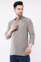 Chemises décontractées pour hommes en twill de coton uni à manches longues, col ouvert, imprimées numériquement, pour l'été, Zenrich Attire