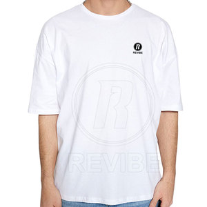 เสื้อยืดโอเวอร์ไซส์ผ้าฝ้าย 100% ระบายอากาศดี ขายดี สวมใส่สบาย สไตล์สตรีทแวร์ คุณภาพสูง ผลิตจากโรงงาน - Product Image 3