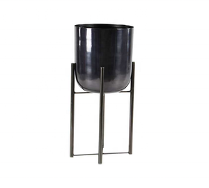 Macetero Vertical de Acero Galvanizado Ligero y Duradero, Diseño Moderno para Interiores y Exteriores - Product Image 4