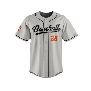 Ensemble de chemise et pantalon de baseball pour adultes, dernier design, respirant, manches courtes, 100% polyester, avec logo personnalisé, prix de gros - Product Image 2