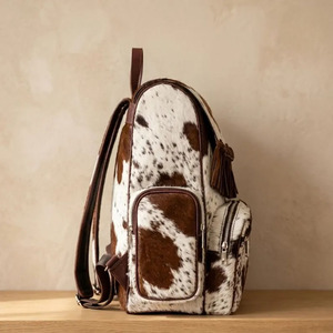 Bolsos escolares de cuero genuino de vaca al por mayor, proveedor OEM, personalización de marca, bolsos premium para estudiantes, calidad de exportación en venta - Product Image 3