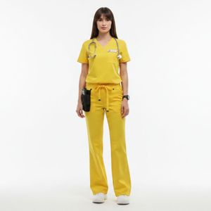 Wholesale Scrubs <b>Set</b> Custom Medical Scrubs <b>Set</b> Nurse Uniform Breathable Comfortable Hospital Workwear OEM Scrub Suit - Product Image 1