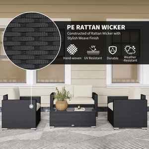 Set di Mobili da Giardino con Diverse Pezzi per Vivere All'Aperto - Product Image 1