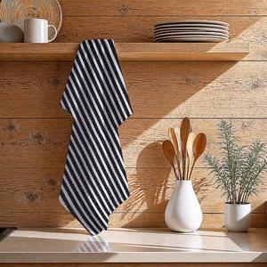 100% Cotton Quick-Dry Yarn Dyed Kitchen Towel Stripe Design Customized Size and Color Kitchen Towel at Best Price. - Product Image 1