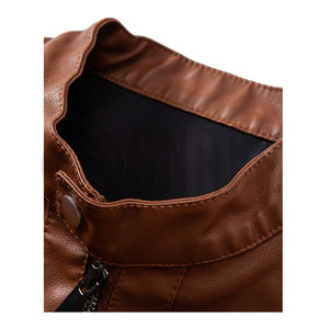 Custom <b>Leather</b> <b>Jacket</b> for <b>Men</b> Factory Price New Fashionable Design <b>Men</b> <b>Leather</b> <b>Jacket</b> Premium Fashion Wear Winter Zipper Style - Product Image 5