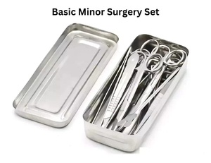 13 Piece Minor Surgical Procedure Instrument Set with Sterilization Storage <b>Case</b> Medical Operating Tools Kit - Product Image 3