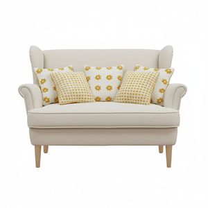 ชุดหมอนตกแต่ง SOGA 5 ชิ้น ลายจุดซันไชน์ ปลอกหมอนลายดอกเดซี่ย้อนยุค สำหรับตกแต่งบ้าน - Product Image 1