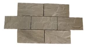 Revêtements muraux en pierre naturelle Ashen Ridge, finition naturelle, pour l'intérieur et l'extérieur, panneaux décoratifs en pierre naturelle - Product Image 5