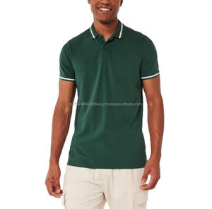 Camisa Polo Personalizada de Alta Calidad para Hombre, Suave y Elástica, de Manga Corta con Botones - Product Image 1