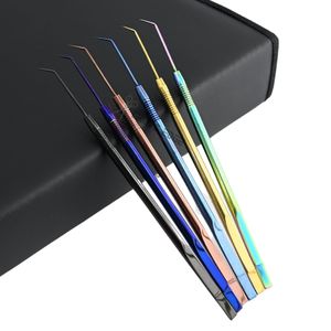 Herramienta Separadora de Pestañas de Punta Fina, Perfecta para Pinzas, Separador de Pestañas de Acero Inoxidable de Precisión para Extensiones de Pestañas y Uso en Permanentes - Product Image 1