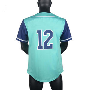 Camiseta de Béisbol para Hombre, Diseño Nuevo, Ligera, Transpirable, Precio al por Mayor, Venta Caliente - Product Image 3