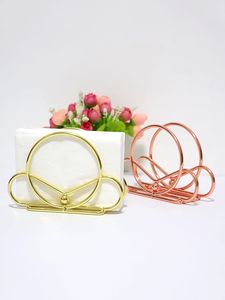 Table napkin display stand, hotel banquet table decor, premium decorative napkin holder. - Product Image 4