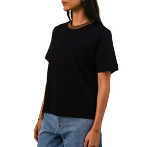 Camiseta de Mujer de Lujo, Tejido Fino, Suave al Tacto, Sin Arrugas, Duradera, Minimalista, Marca Solid Trader - Product Image 6
