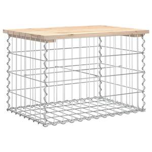 Banco de Jardín de Madera de Pino Natural Sólido, Banco de Patio Compacto y Duradero - Product Image 5