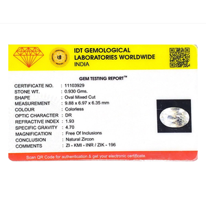 Loose Cubic Zirconia Gemstone 45 Carat 4x6mm-White Synthetic Stone for Fine Jewelry - Product Image 4