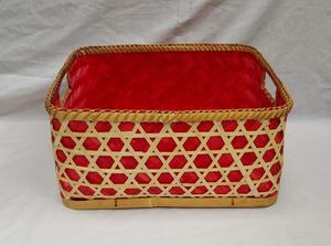 Cestas de Navidad de la mejor calidad, cesta de bambú natural artesanal para almacenamiento, organizador y decoración de Vietnam - Product Image 3