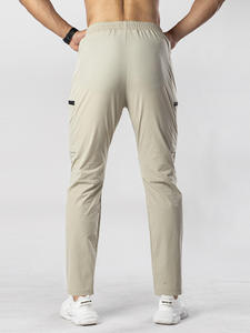 Trending Activewear Gym Training Pants For Men Custom 2026 Top Quality Material Spandex Fitnesswear Pants And <b>Trousers</b> OEM ODM - Product Image 3