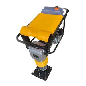 6.5HP Gasolina Tamping Rammer OEM Logo Vietnam Export 3.1L Tanque 70Nm Fuerza de impacto 45 70mm Altura de salto con caja de cambios de engranajes - Product Image 4