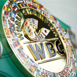 Ceinture de championnat WBC personnalisée, ceinture de championnat de boxe mondiale, ceinture de titre WBC, ceinture de boxe poids lourd 4 mm - Product Image 2