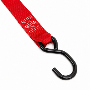 High Strength Polyester Cam Buckle Tie Down Strap 25mm 250kg with <b>S</b> <b>Hook</b> for Heavy Cargo Securing OEM Factory Direct - Product Image 5