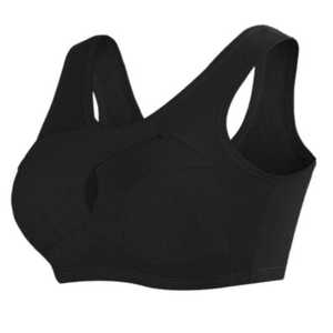 Sujetador Deportivo Transpirable con Relleno y sin Tirantes para Yoga y Fitness para Mujer, con Logotipo Frontal y Diseño sin Costuras - Product Image 3