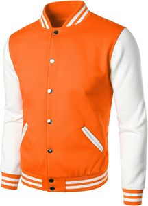 OEM Geometric Varsity <b>Jackets</b> for <b>Men</b> Women 100% Wool Eco-friendly Streetwear Wholesale Letterman Bomber Coats Schools Sports - Product Image 3