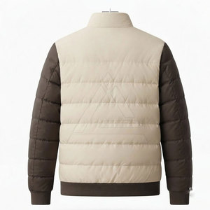 Chaqueta Cortavientos Reversible para Hombre, Ligera, de Nailon y Poliéster, con Capucha, para Actividades al Aire Libre, Correr, Viajar, Uso Diario Informal - Product Image 2