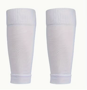 Manchons de compression antidérapants bleus pour les jambes, en mélange doux de coton et élasthanne, respirants, à enfiler, unisexe, toutes saisons, pour les gonflements et les entorses - Product Image 2