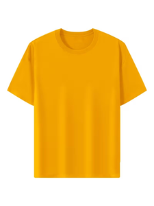 T-shirts d'été décontractés pour hommes fabriqués en usine – Tissu doux, respirant, couleur unie, coupe ajustée, respectueux de la peau - Product Image 4