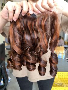 ผมมนุษย์ทอ100% ขนาด8-28นิ้วสำหรับคนผมจริงขนาด8-28นิ้วพร้อมใช้งาน - Product Image 6