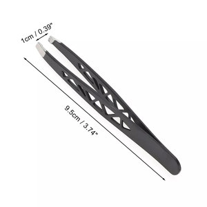 แหนบคิ้วแบบมืออาชีพพร้อมดีไซน์จับถนัดมือ แหนบความแม่นยำสูงสำหรับเครื่องมือตกแต่งคิ้ว - Product Image 5