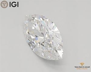 Diamante CVD Cultivado en Laboratorio de 0.50 Quilates, Color E, Claridad VVS1, Forma Marquise, Certificado IGI, Joyería de Uso Diario para Mujer - Product Image 6