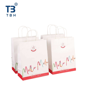 Sac en papier torsadé de qualité supérieure, idéal pour les commerçants, les emballages, les drop-shippers et les distributeurs, 270x210x150mm - Product Image 4