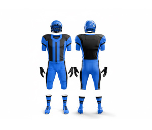 Maillots de football américain professionnels, fournisseur d'uniformes d'équipe personnalisés |   Tenue de football d'équipe |   Vêtements de sport en polyester respirant - Product Image 5