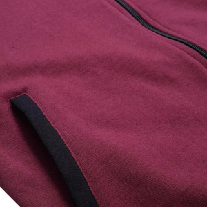 Blouson Bomber Homme Tendance en Laine/Polyester Réversible Imperméable Respirant Séchage Rapide Col Rond Fermeture Éclair Chauffant - Product Image 5