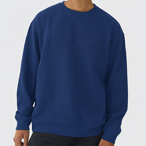 เสื้อโอเวอร์ไซส์ผ้าฟลีซคอตตอน 100% คุณภาพสูง พิมพ์ลายแบบรีดร้อน ตัดเย็บตามสั่ง ทรงไหล่ตก น้ำหนักมาก เหมาะสำหรับฤดูหนาว - Product Image 4